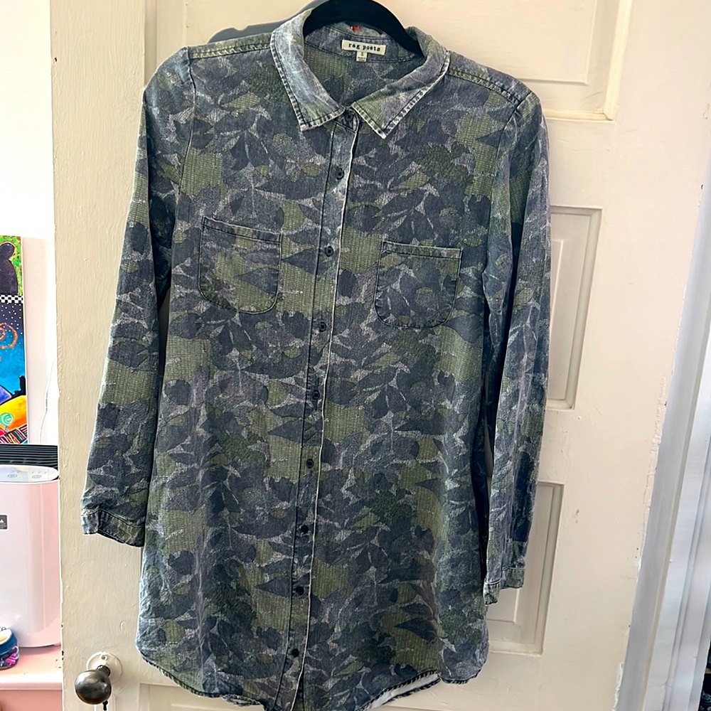 Rag poet dress and/or long jacket tunic